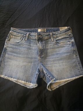 Kut from the Kloth Medium Blue Fray Short